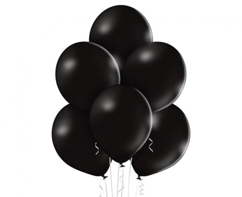 Balony 30cm czarny, black 025.jpg