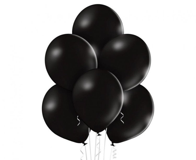 Balony 30cm czarny, black 025.jpg