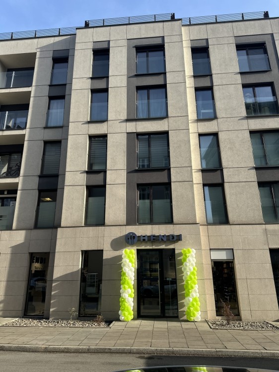 Słupki balonowe, girlanda klasyczna na otwarcie Sklepu