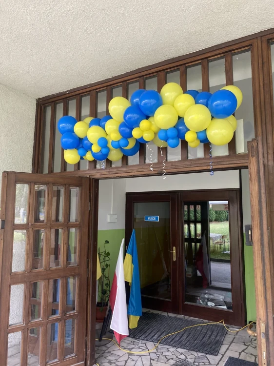 Girlanda balonowa organiczna