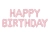 Balon foliowy napis HAPPY BIRTHDAY