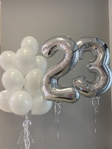 Zestaw Balonów z Helem na 23 Urodziny Dla Niej