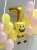 zestaw Balon lateksowy z helem, 30cm Żółty / Yellow 006