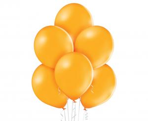 Balon lateksowy z helem, 30cm Pastel Pomarańczowe/ Pastel Orange 007, Balonogram