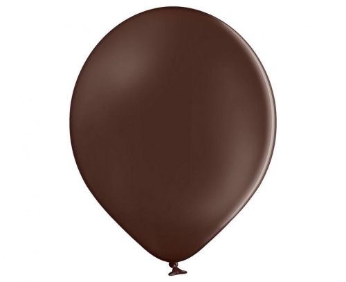 Balon lateksowy z helem, 30cm Pastel Kakaowe / Pastel Cocoa Brown 149, Balonogram