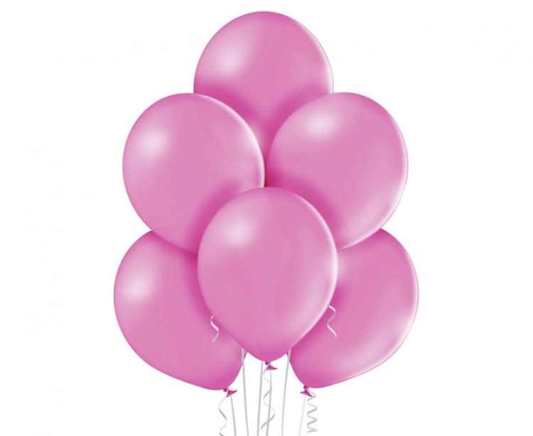 Balon lateksowy z helem, 30cm Pastel Cyklamenowe Różowe / Pastel Cyclamen Rose 437, Balonogram