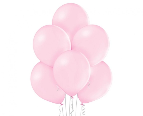 Balon lateksowy z helem, 30cm Pastel Różowe / Pastel Pink 004, Balonogram