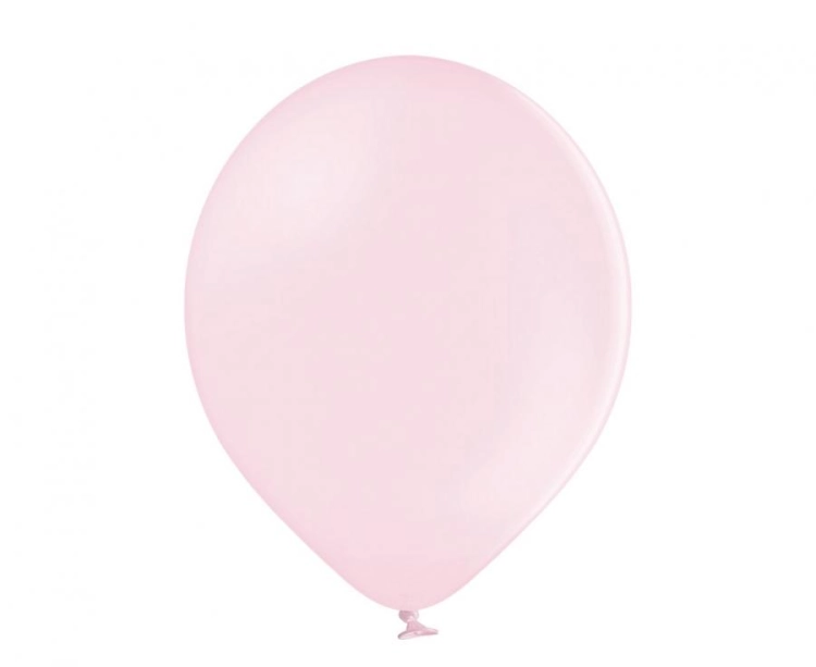 Balon lateksowy z helem, 30cm Pastel Delikatne Różowe / Pastel Soft Pink 454, Balonogram