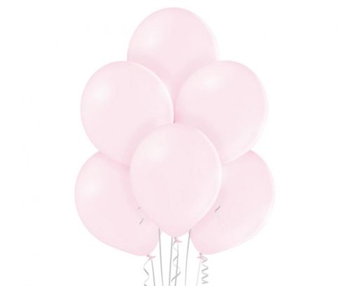 Balon lateksowy z helem, 30cm Pastel Delikatne Różowe / Pastel Soft Pink 454, Balonogram