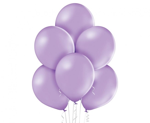 Balon lateksowy z helem, 30cm Pastel Lawendowe / Pastel Lavender 009, Balonogram