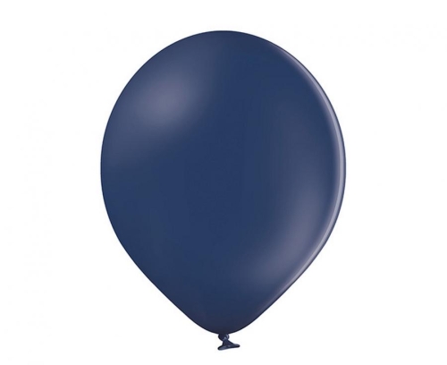 Balon lateksowy z helem, 30cm Pastel Morskie Niebieskie / Pastel Marine Blue, Balonogram