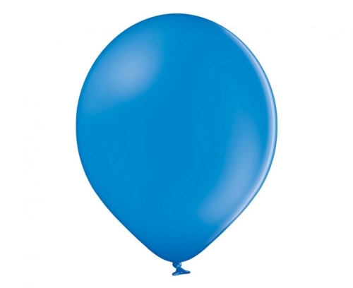 Balon lateksowy z helem, 30cm Pastel Niebieskie / Pastel Mid Blue 012, Balonogram