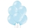 Balon lateksowy z helem, 30cm Pastel Błękit Nieba/ Pastel Sky Blue 003, Balonogram