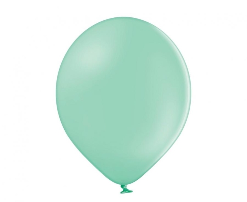 Balon lateksowy z helem, 30cm Pastel Jasnozielone/ Pastel Light Green 446, Balonogram