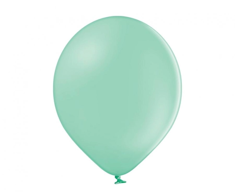 Balon lateksowy z helem, 30cm Pastel Jasnozielone/ Pastel Light Green 446, Balonogram