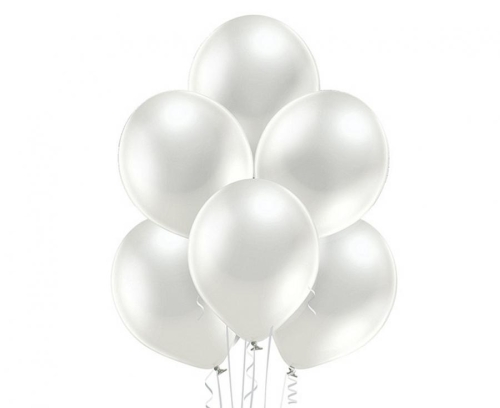 Balon lateksowy z helem, 30cm Glossy Szampańskie/ Glossy Champagne 610, Balonogram