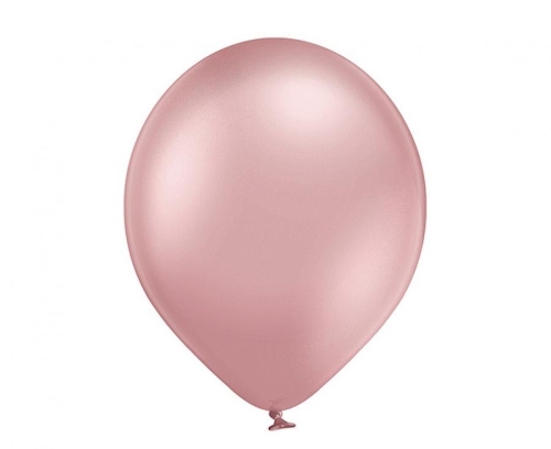 Balon lateksowy z helem, 30cm Glossy Jasnoróżowe / Glossy Light Pink 614, Balonogram