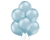 Balon lateksowy z helem, 30cm Glossy Jasnoniebieskie / Glossy Light Blue 615, Balonogram