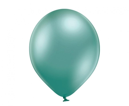 Balon lateksowy z helem, 30cm Glossy Zielone / Glossy Green 603, Balonogram