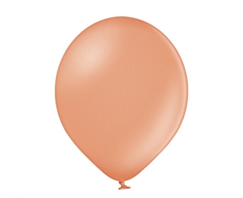 Balon lateksowy z helem, 30cm Metalik Różowo-Złote / Metallic Rose Gold 091, Balonogram